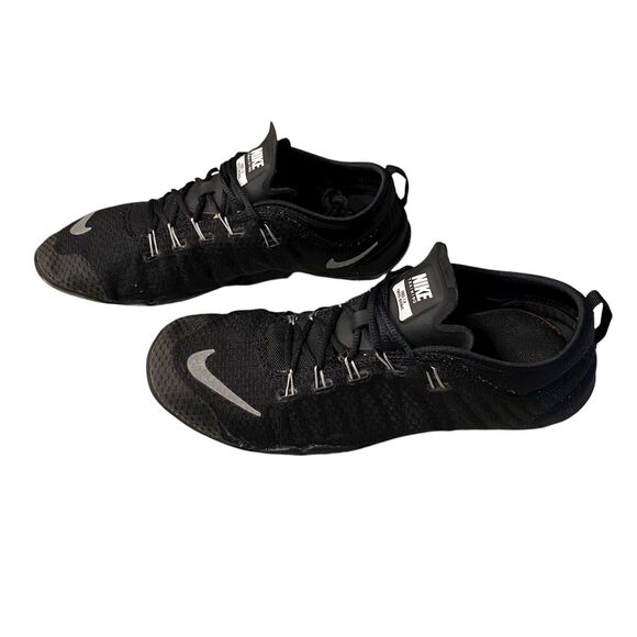 Nike Free 1.0 Cross Bionic Women's 9 Black Barefoot Running Training Shoes - Picture 2 of 9